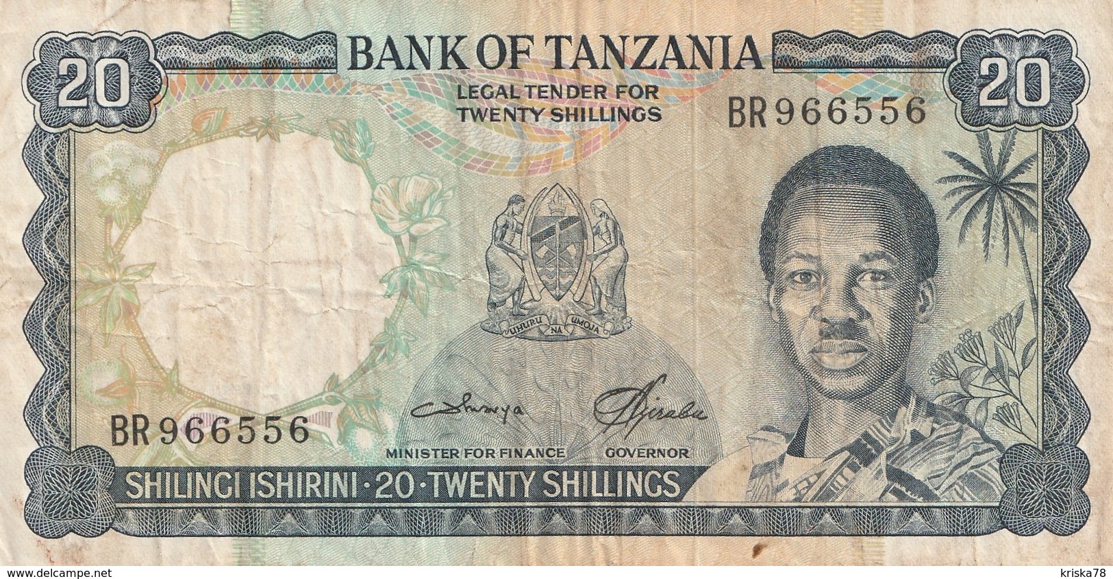 20 Schilling - Tanzania