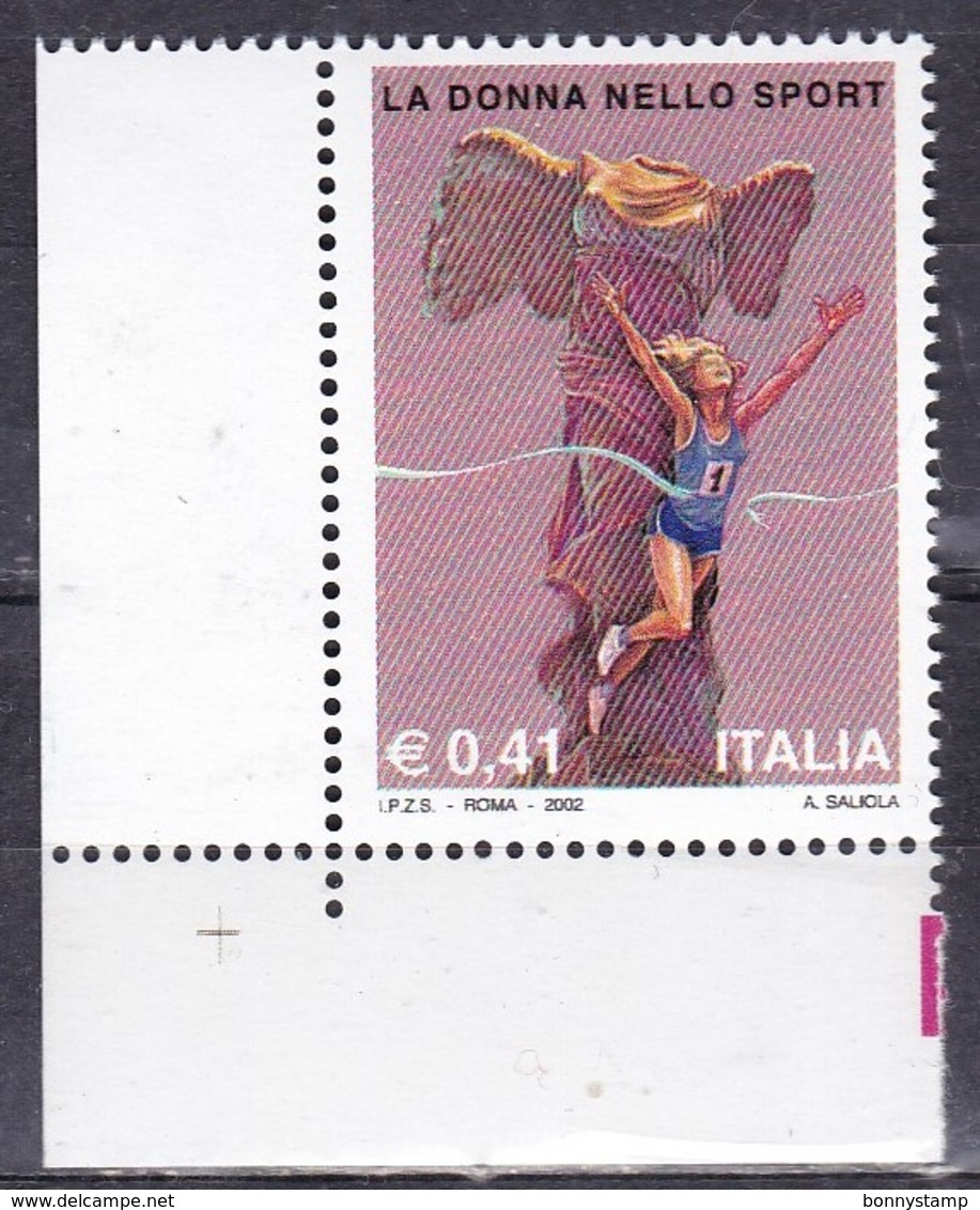 Repubblica Italiana, 2002 - La Donna Nello Sport - MNH** Nr.2699 - 2001-10:  Nuovi