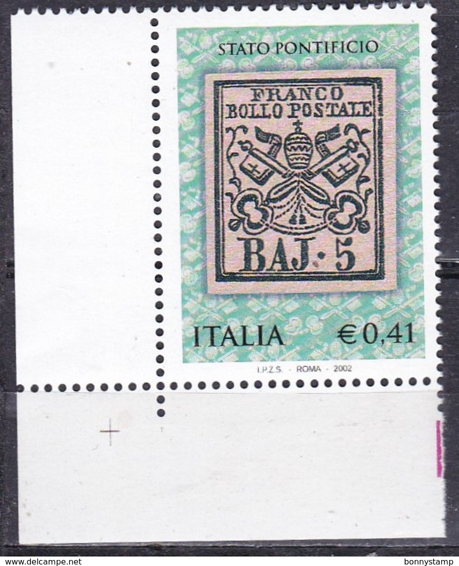 Repubblica Italiana, 2002 - Stato Pontificio - MNH** Nr.2687 - 2001-10:  Nuovi