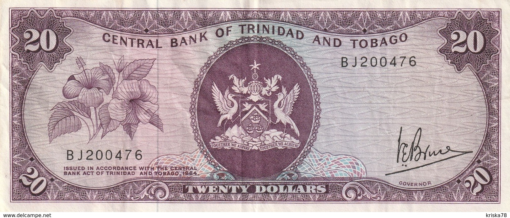 20 Dollars 1964 - Trinidad & Tobago