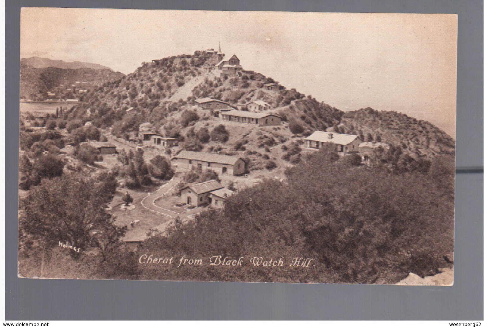 PAKISTAN Cherat From Black Watch Hill Ca 1920 OLD POSTCARD - Pakistan