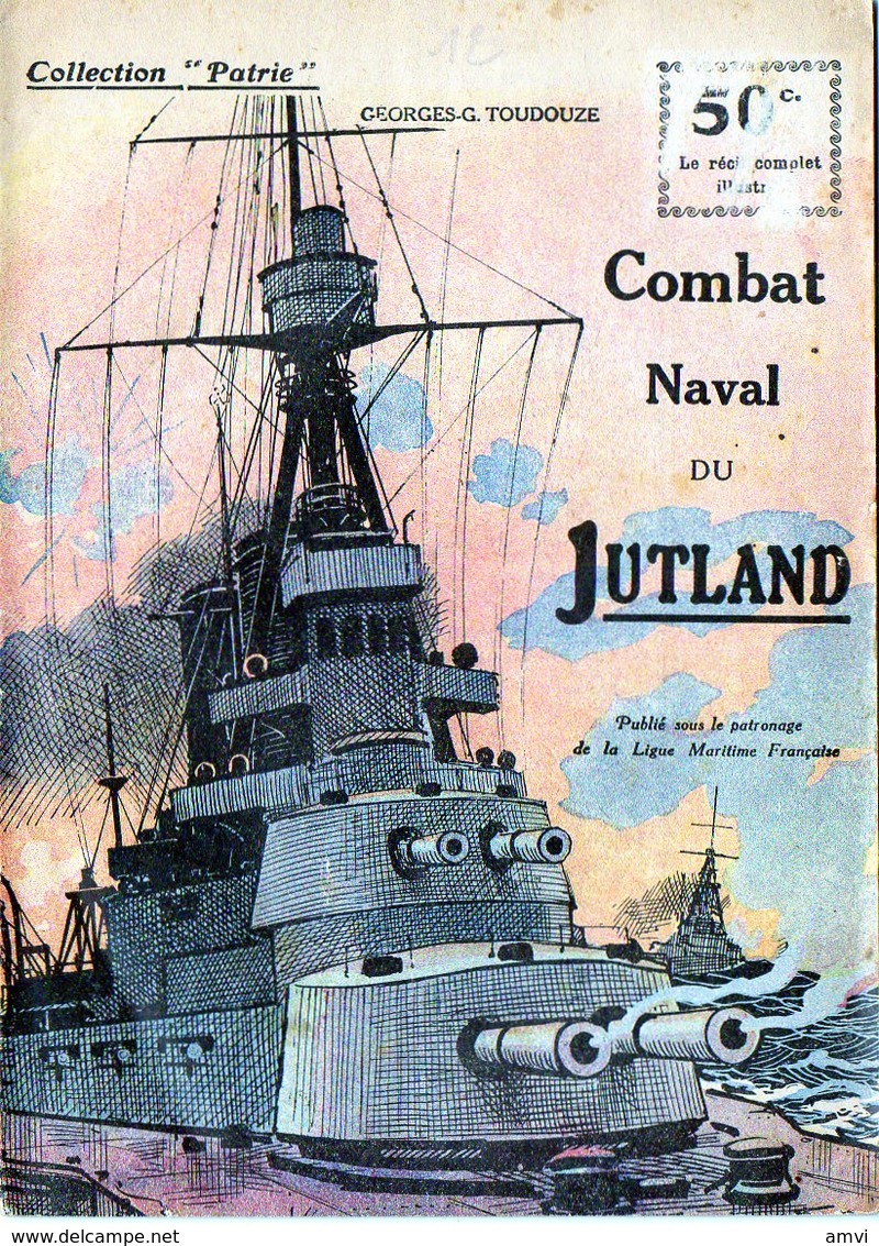 E03 Collection "Patrie". Rouff. Guerre 1914-1918 N° 12 Combat Naval De Jutland - Guerra 1914-18