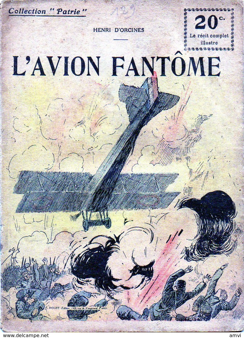 E03 Collection "Patrie". Rouff. Guerre 1914-1918 N° 129 - L'AVION FANTOME - War 1914-18