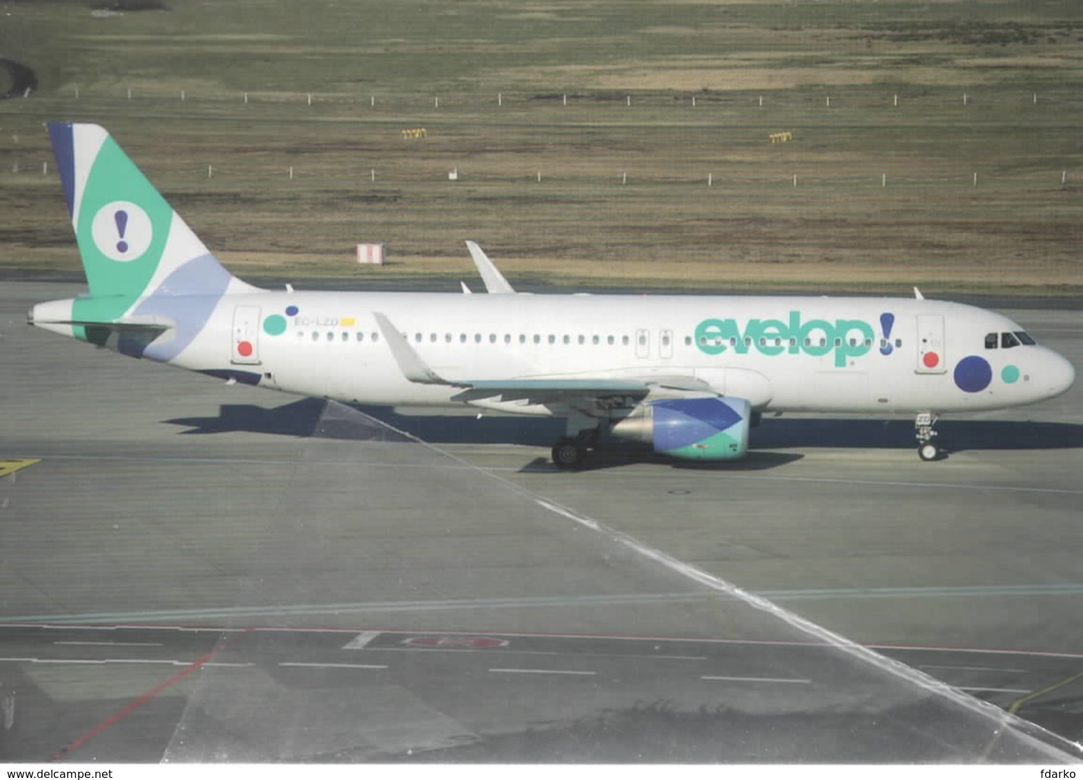 Evelop Airlines Airbus A320-214  EC-LZD At Dusseldorf - 1946-....: Modern Era