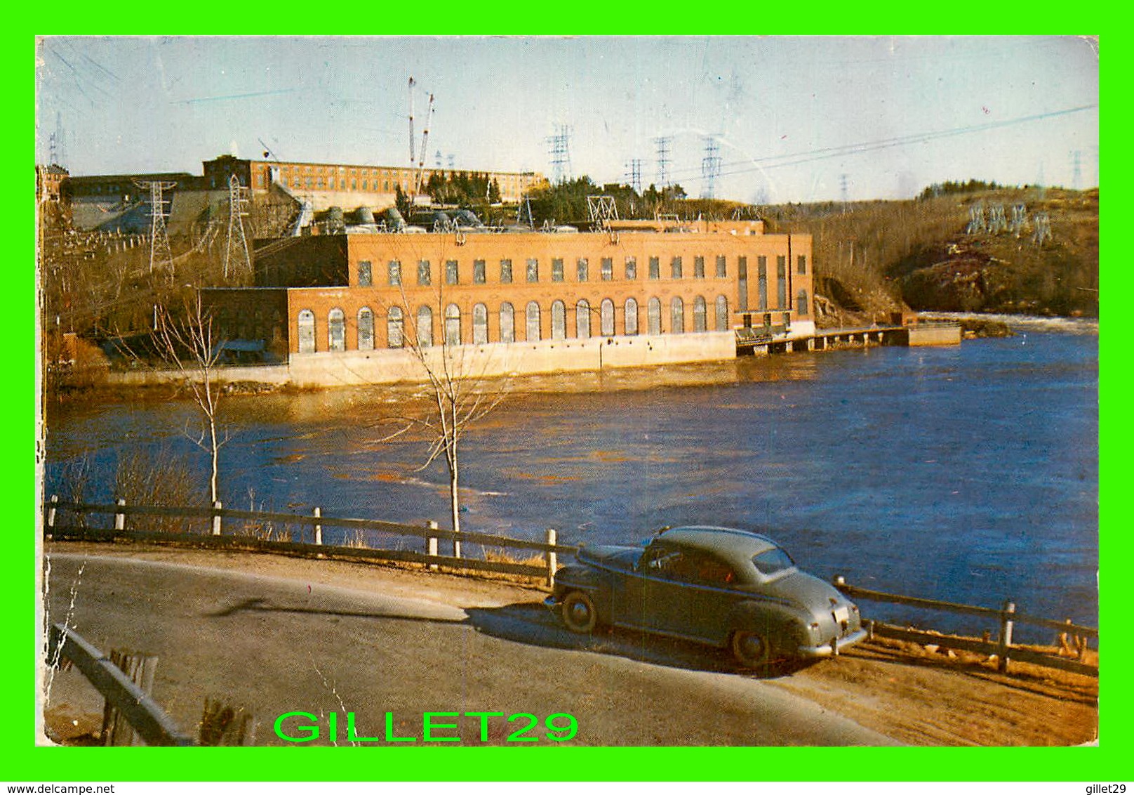 SHAWINIGAN, QUÉBEC - SHAWINIGAN WATER & POWER CO - ANIMATED OLD CAR -  CARLE'S - LORANGER & ROUSSEAU - - Trois-Rivières