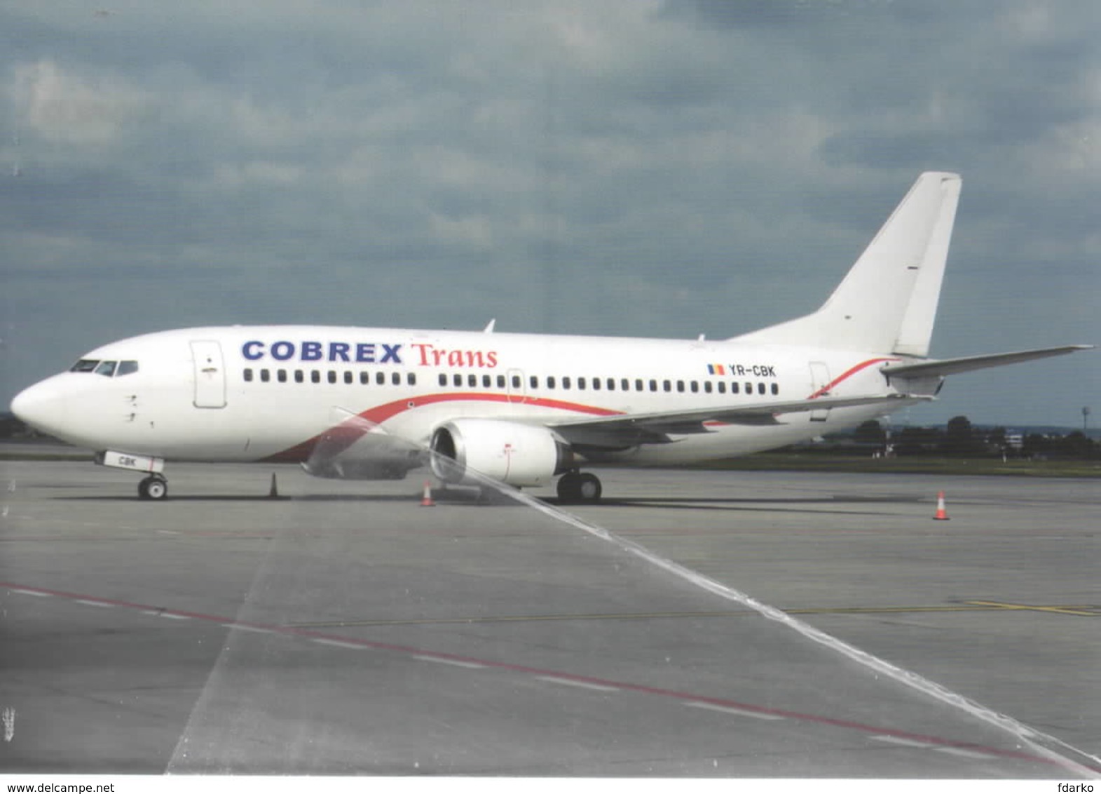 Cobrex Trans B737  YR-CBK At PRG - 1946-....: Era Moderna