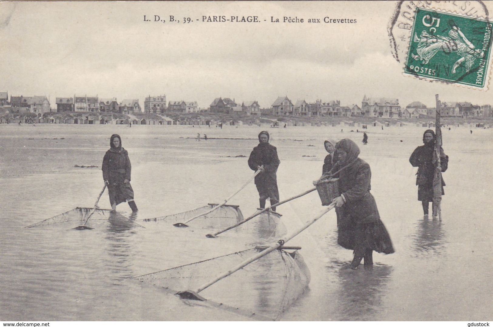 Pas-de-Calais - Paris-Plage - La Pêche Aux Crevettes - Autres & Non Classés