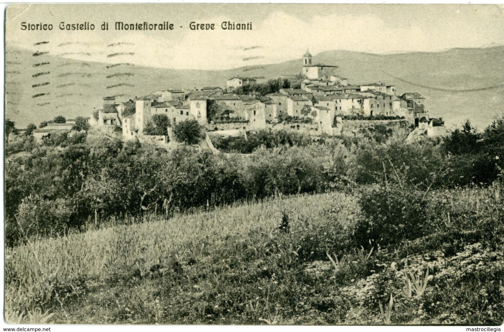 MONTEFIORALLE  GREVE IN CHIANTI  FIRENZE  Storico Castello Di Montefioralle - Firenze