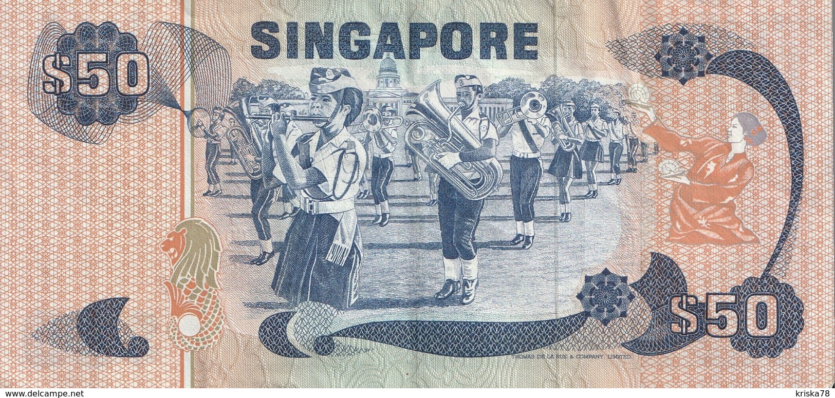 50 Dollars 1976 - Singapore