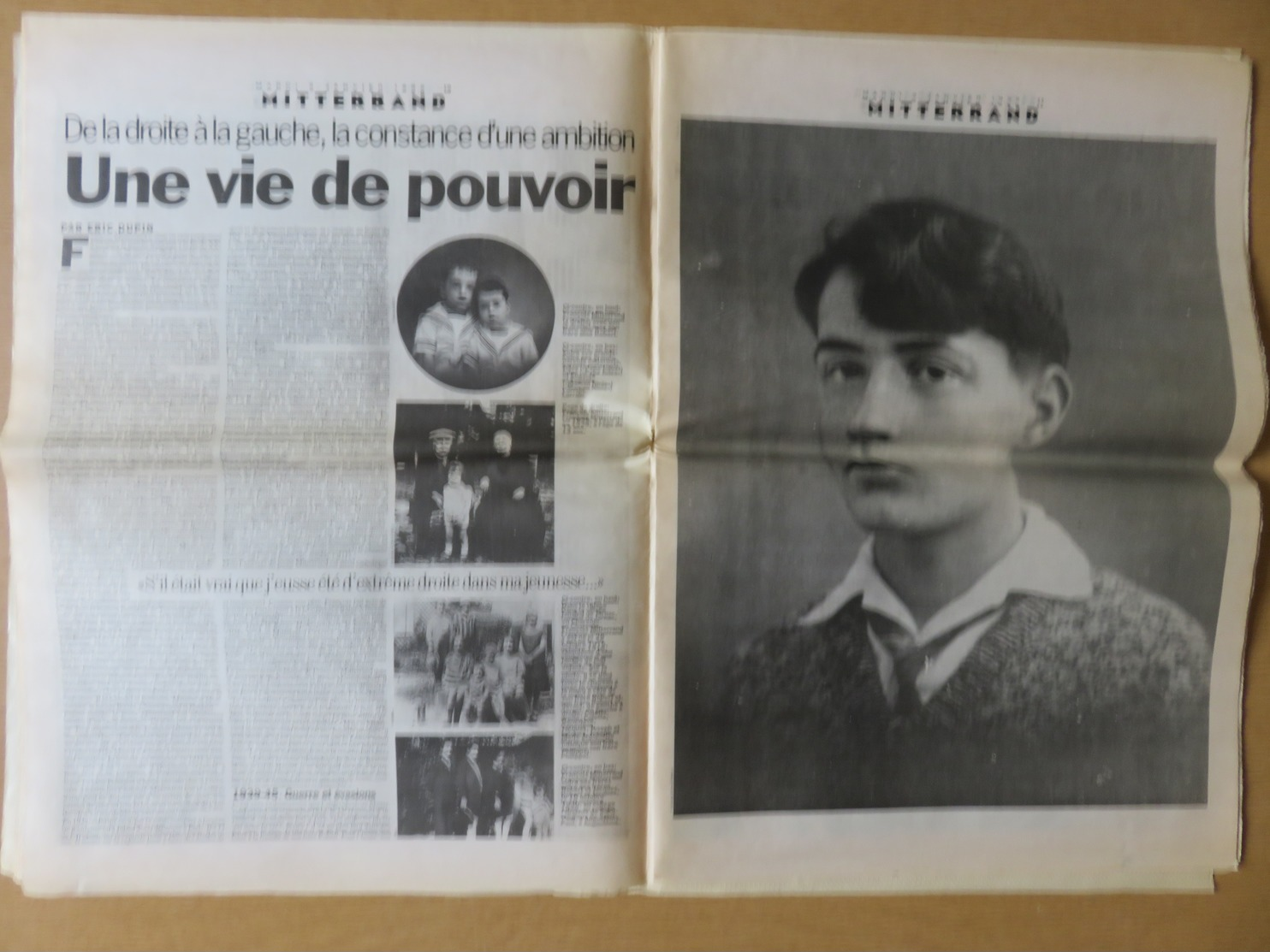 Journal Libération Mardi 9 Janvier 1996 François Mitterrand Est Mort En Homme Libre. Ce Fut L'obsession De Sa Vie ... - 1950 - Nu