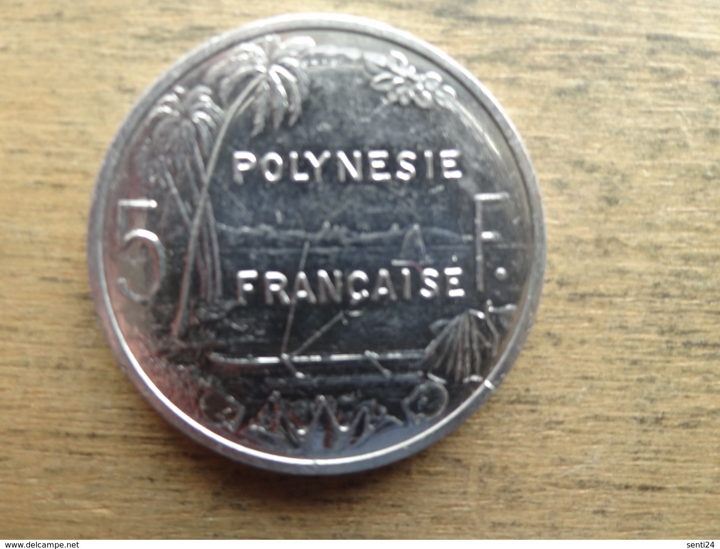 Polynesie  Francaise  5  Francs  2011  Km 12 - Polynésie Française