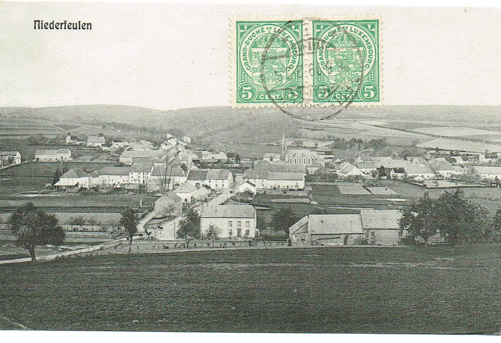 Luxembourg- Niederfeulen. Vue Générale. Datée 1909.édit Krantz.TB état. - Autres & Non Classés