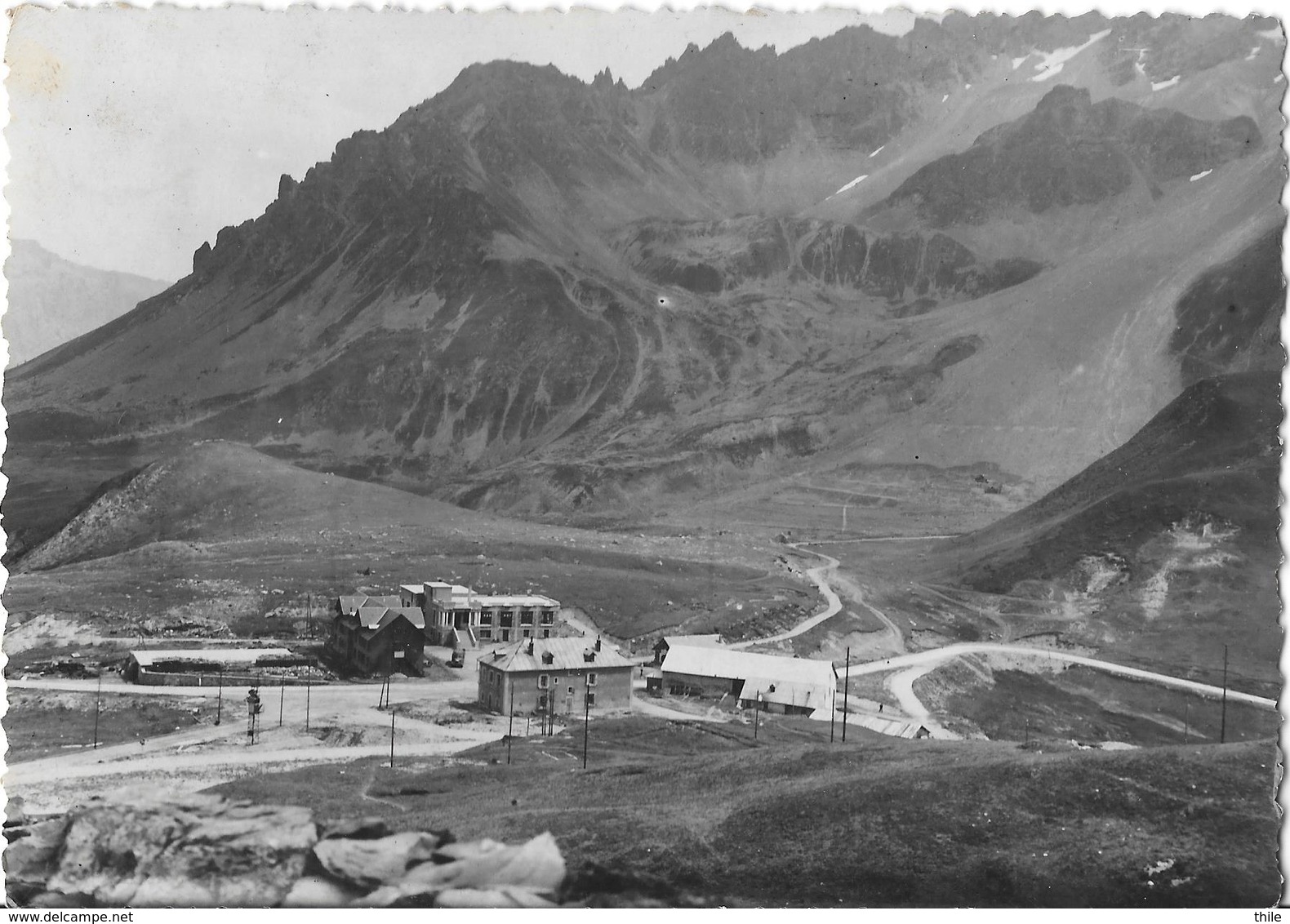 Le Col Du Lautaret - Hôtel-Restaurant Des Glaciers - 1943 - Autres & Non Classés