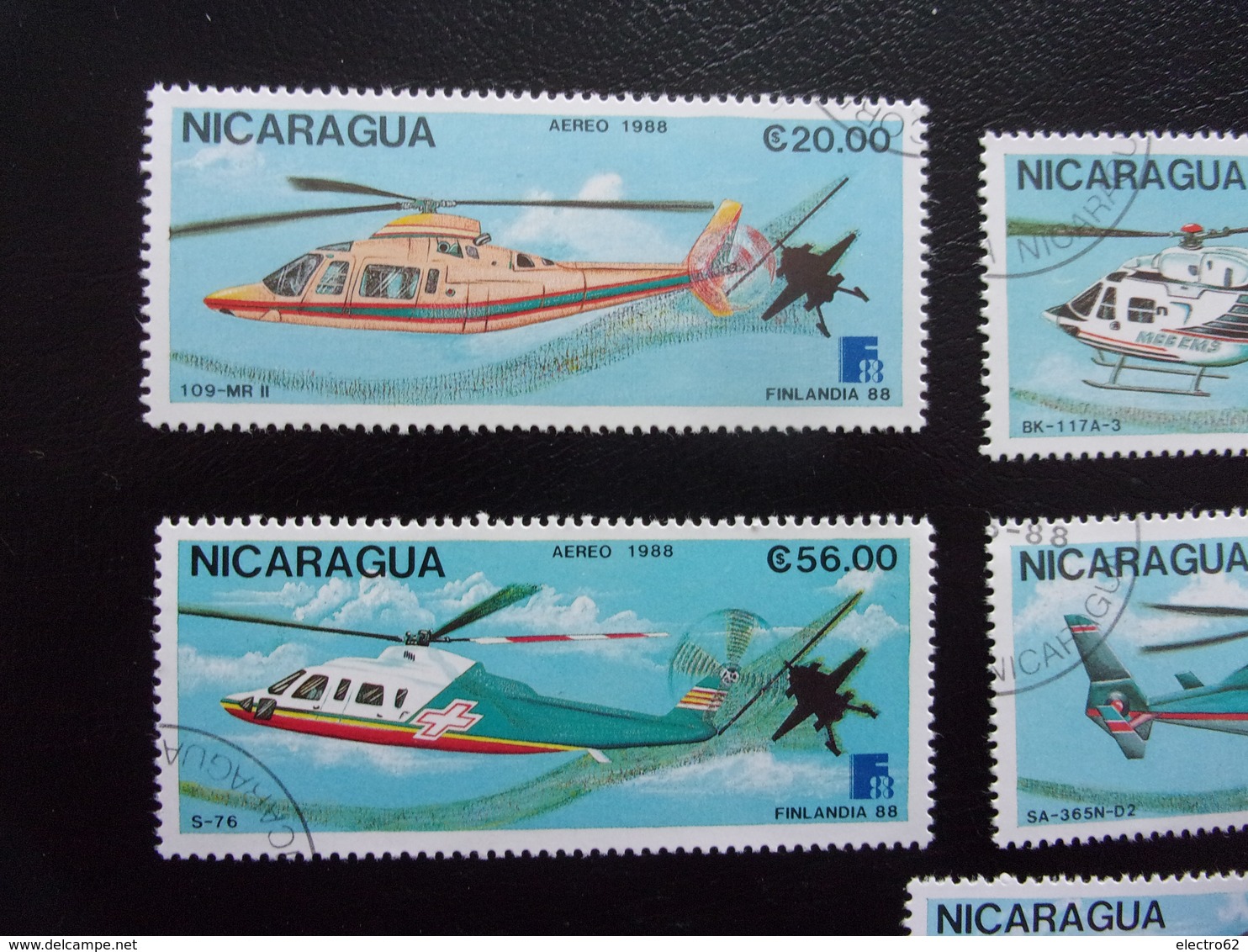 Nicaragua Hélicoptère Finlandia 88 Helicopter Hubschrauber - Hélicoptères