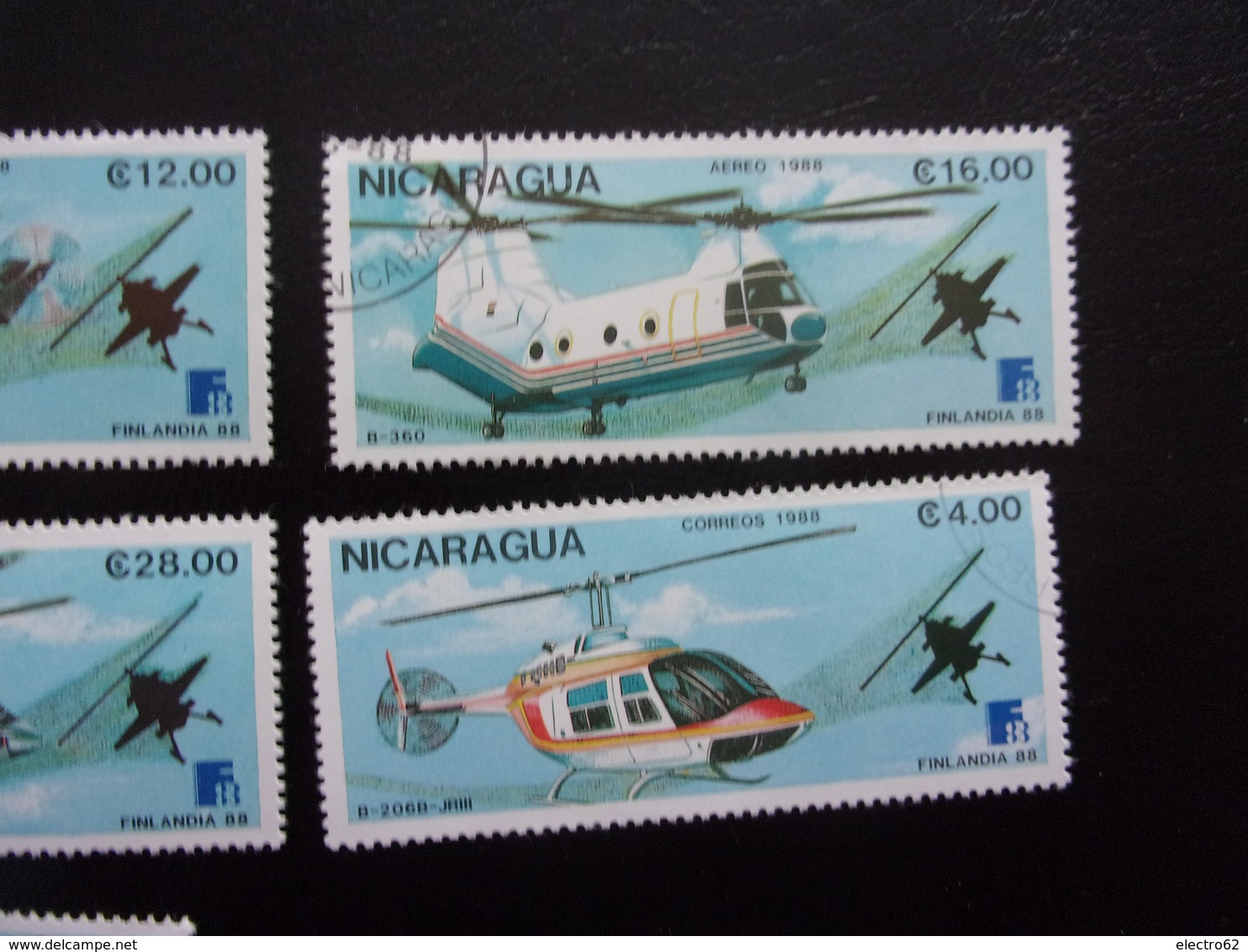 Nicaragua Hélicoptère Finlandia 88 Helicopter Hubschrauber - Hélicoptères