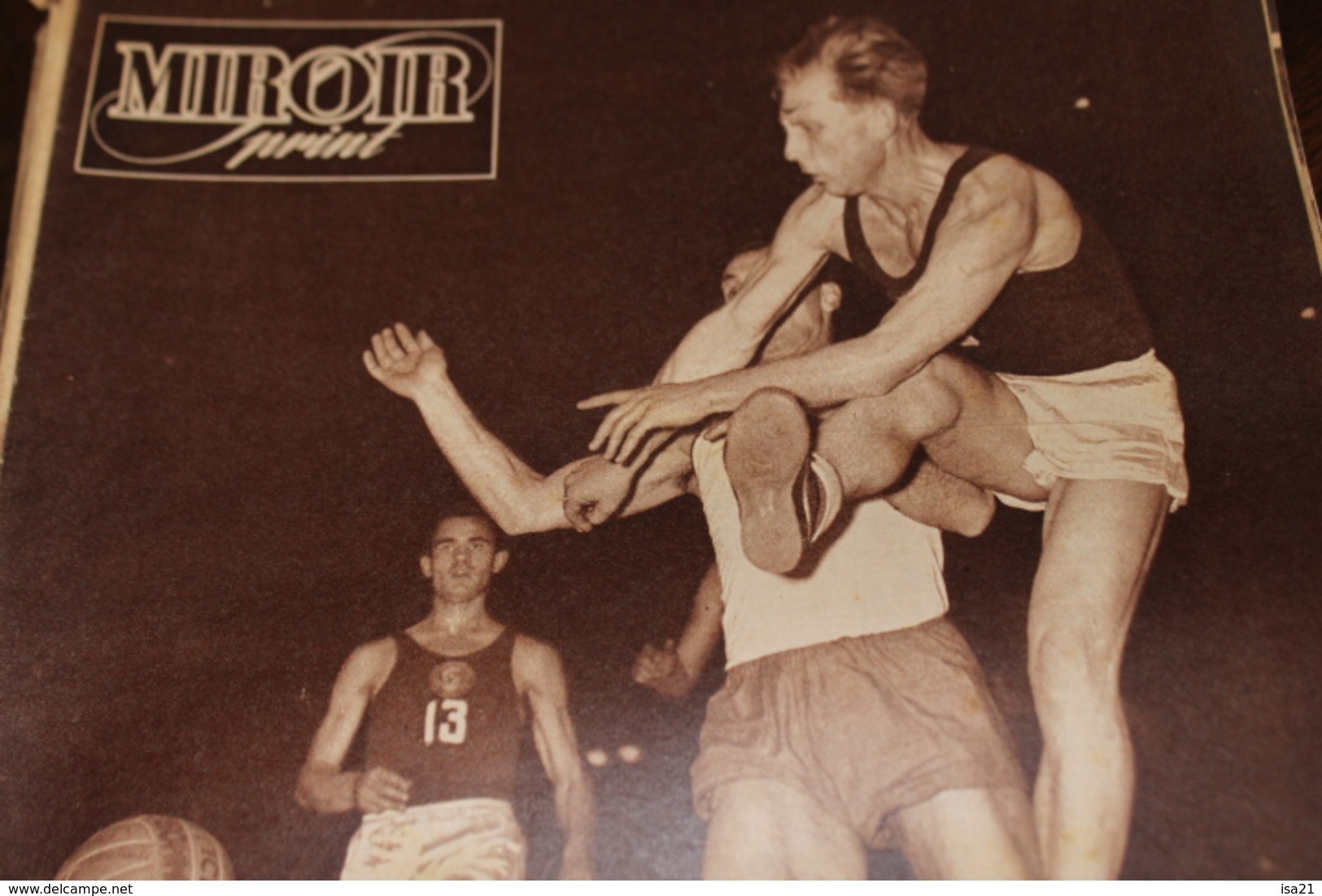 MIROIR SPRINT 15 Mai 1951: Basket: L'URSS Championne D'Europe, Cyclisme: Tour Du Sud-Est, Boxe, Rugby - Deportes