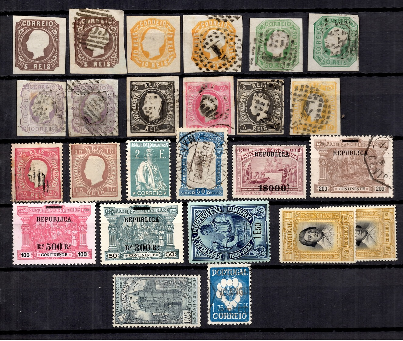 Portugal Belle Collection D'anciens 1862/1930. Nombreuses Bonnes Valeurs. A Saisir! - Collections