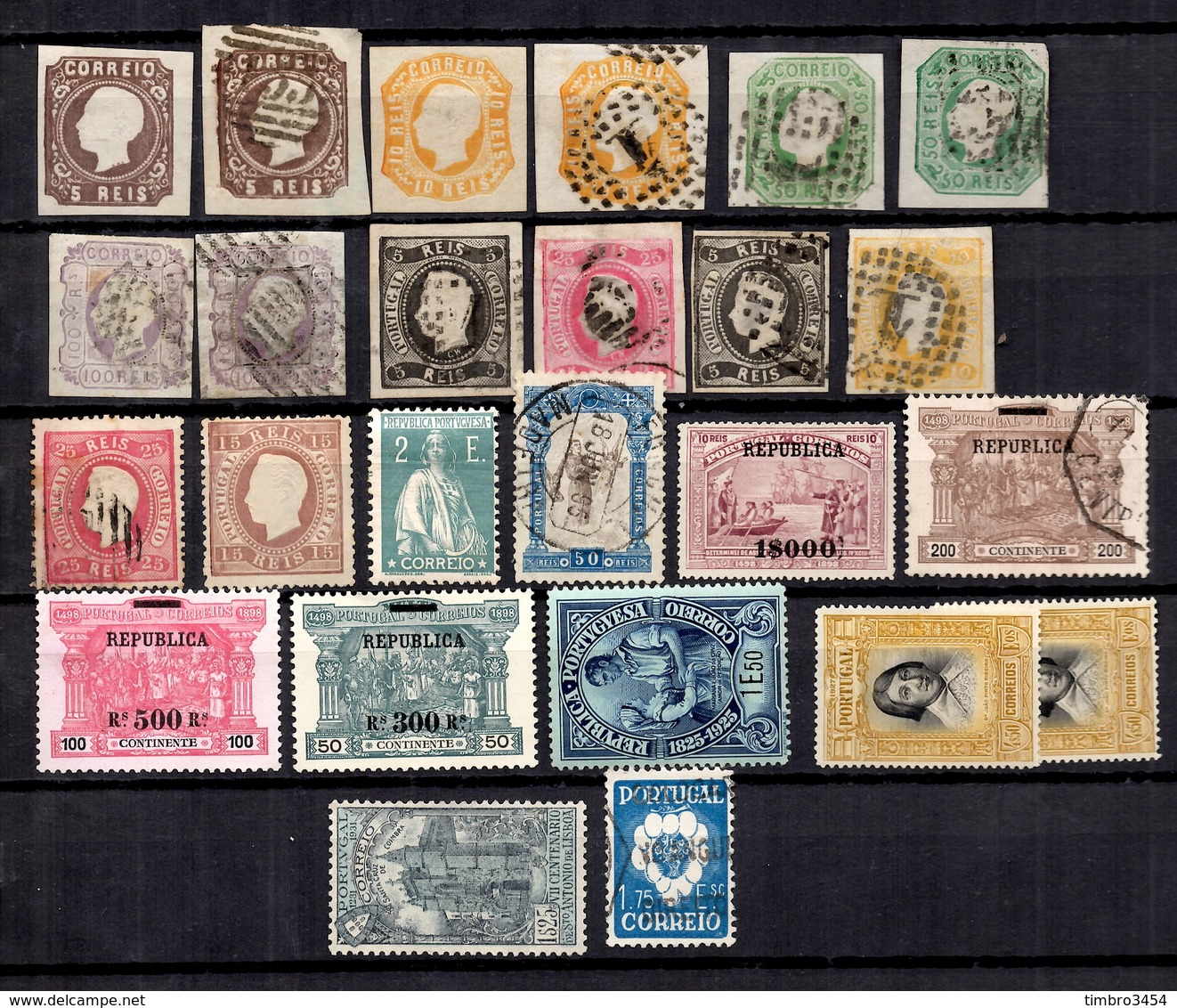 Portugal Belle Collection D'anciens 1862/1930. Nombreuses Bonnes Valeurs. A Saisir! - Collections