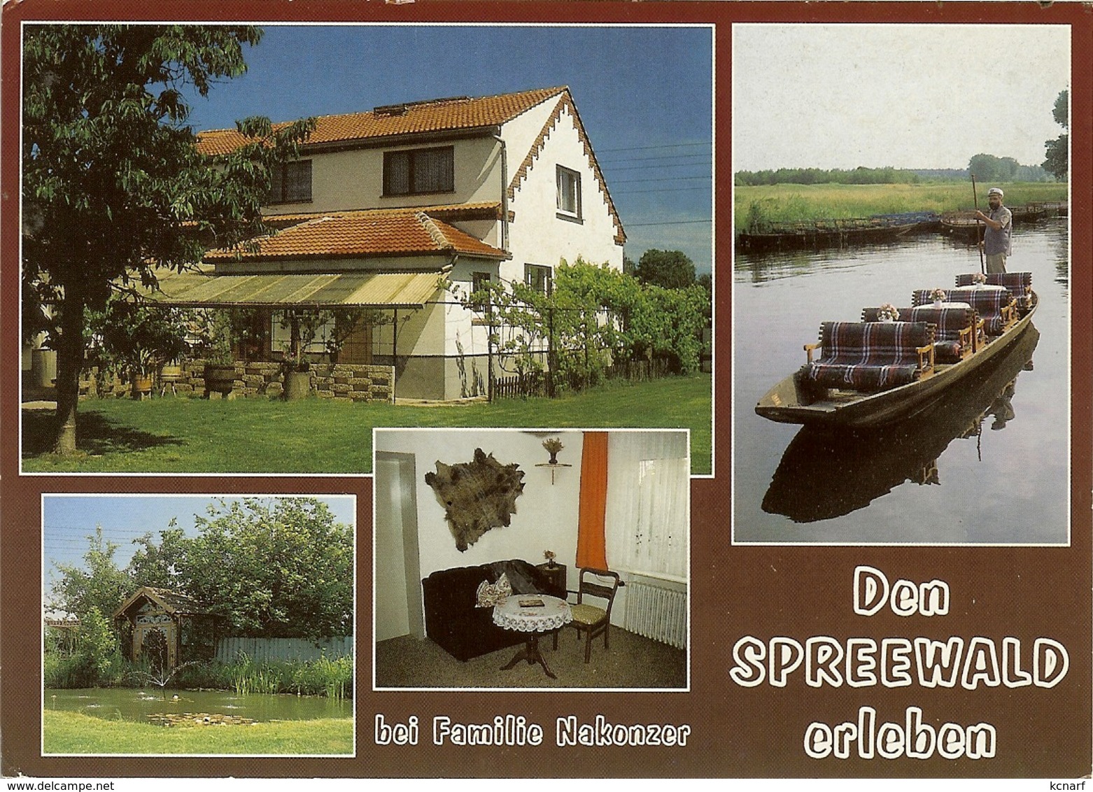 CP De ALTZAUCHE " Den SPREEWALD Erleben " - Dahme