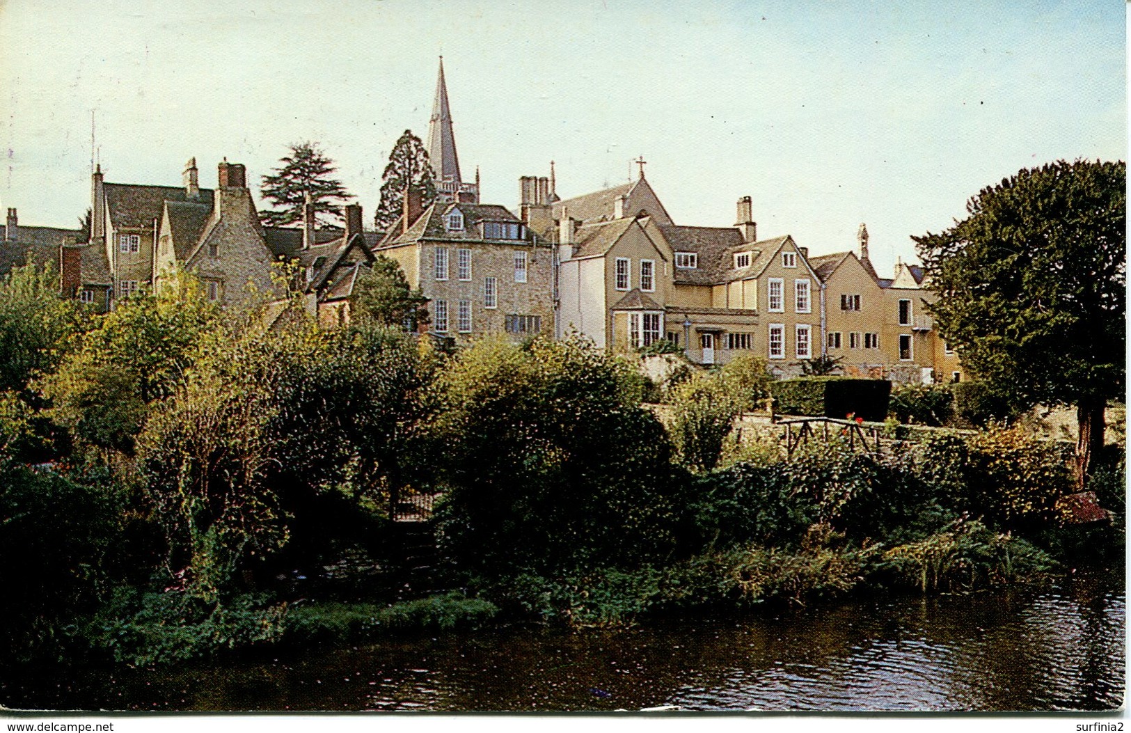 WILTS - CHIPPENHAM - ST ANDREW'S CHURCH AND THE OLD VICARAGE FROM MONKTON PARK  Wi314 - Other & Unclassified