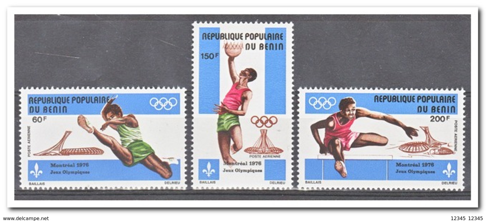 Benin 1976, Postfris MNH, Olympic Summer Games - Benin – Dahomey (1960-...)