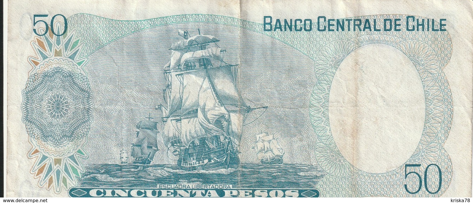 50 Pesos 1975 - Chile