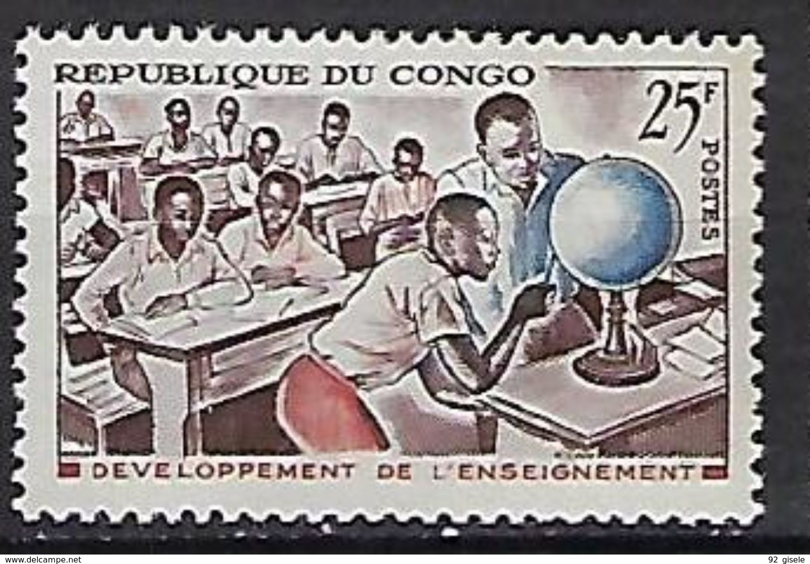 Congo YT 167 " Enseignement " 1964 Neuf** - Neufs