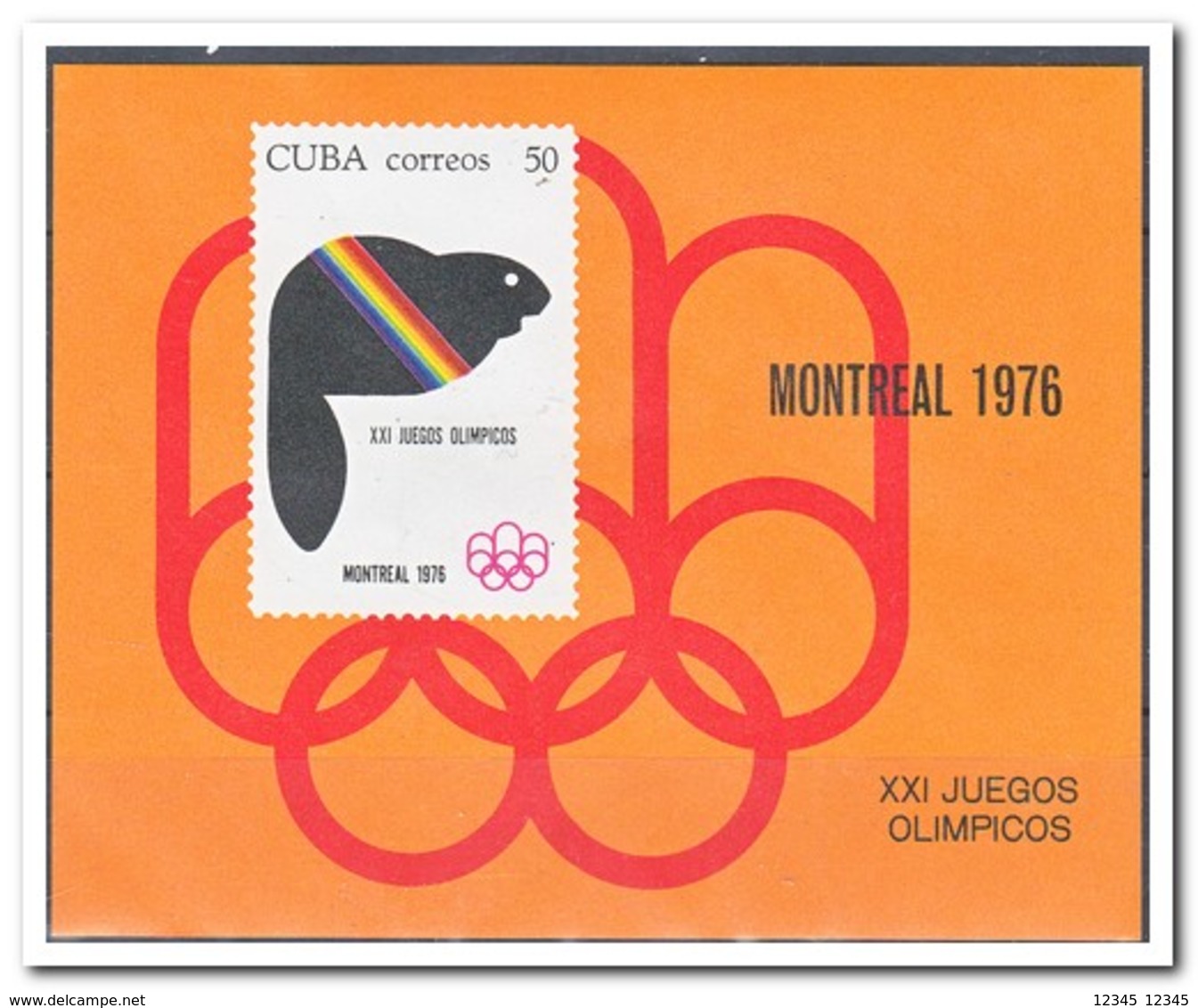Cuba 1976, Postfris MNH, Olympic Summer Games - Ongebruikt