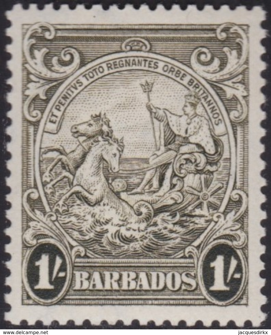 Barbados    .   SG  .    255       .   *     .    Mint-hinged     .   /    .   Ongebruikt - Barbades (...-1966)