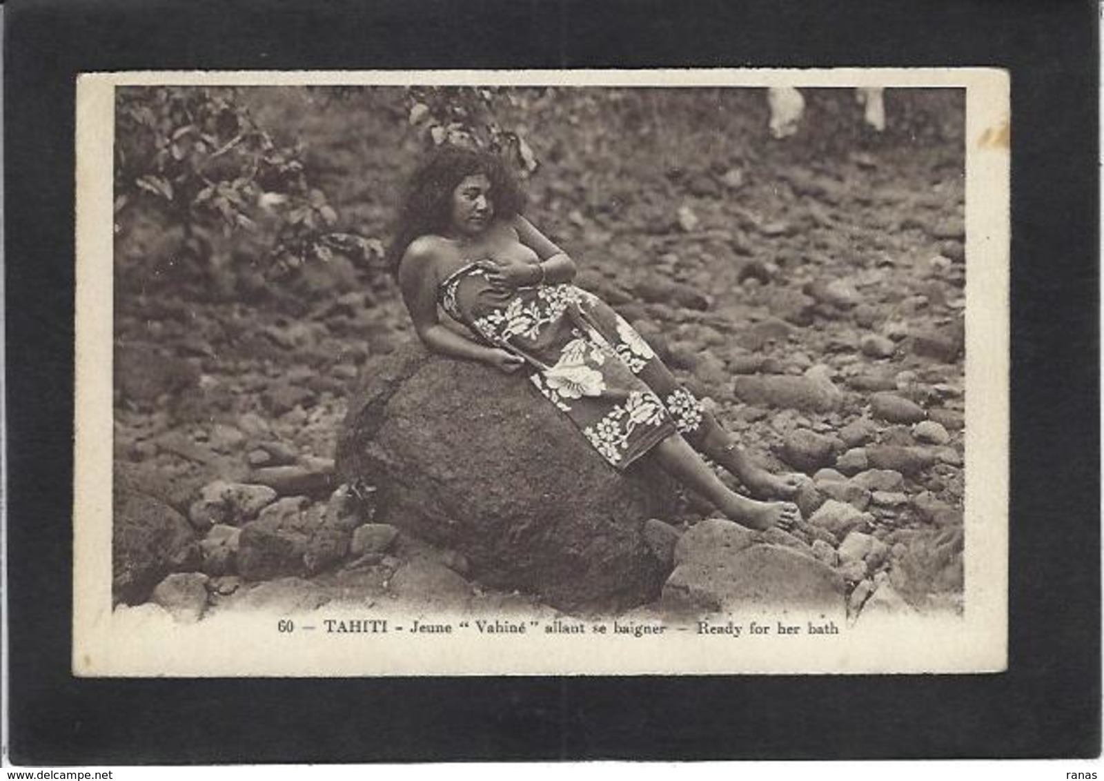 CPA Tahiti Océanie Polynésie Française Non Circulé Nu Féminin Nude - Tahiti