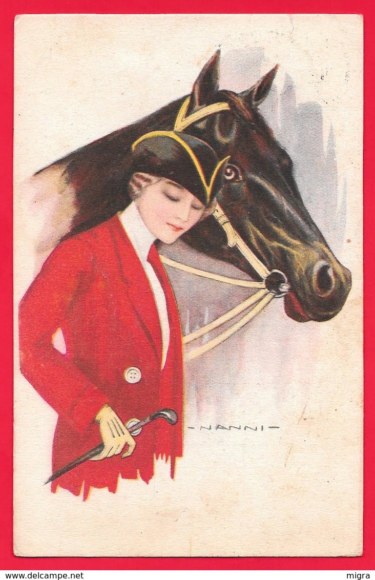 NANNI  ILLUSTRATORE - CAVALLO CHEVAL - Nanni