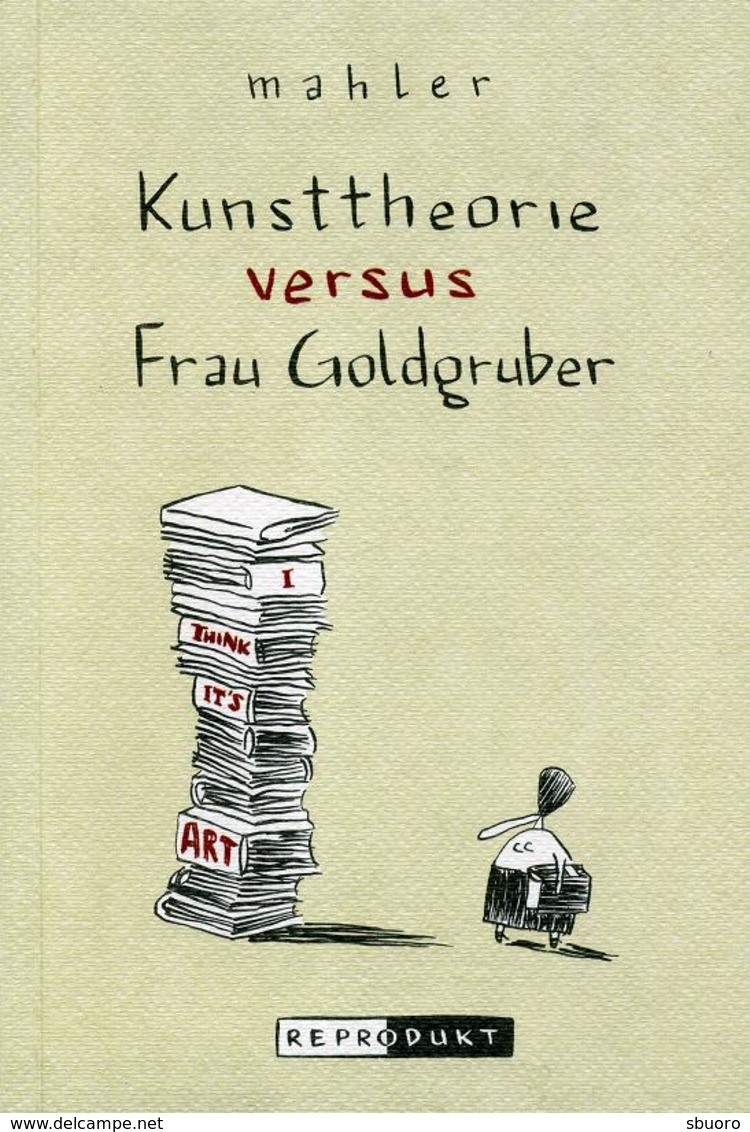 Kunsttheorie Versus Frau Goldgruber - Mahler - Reprodukt - Other & Unclassified