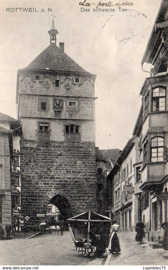 CPA Allemagne Bade Wurtemberg Rottweil A N Das Schwarze Tor - Breisach