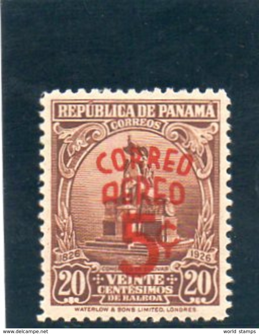 PANAMA 1937 ARIENNE * - Panama