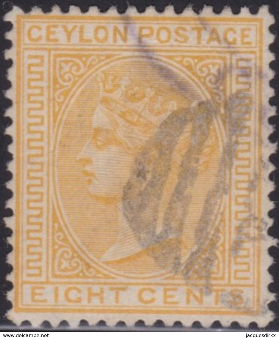 Ceylon       .   SG      .  150a      .      O     .    Cancelled     .   /    .   Gebruikt - Ceylon (...-1947)