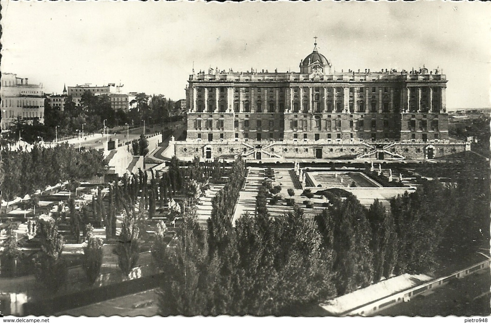 Madrid (Spagna) Palacio Nacional, Palais Nacional, Nacional Palace, Palazzo Nacional - Madrid