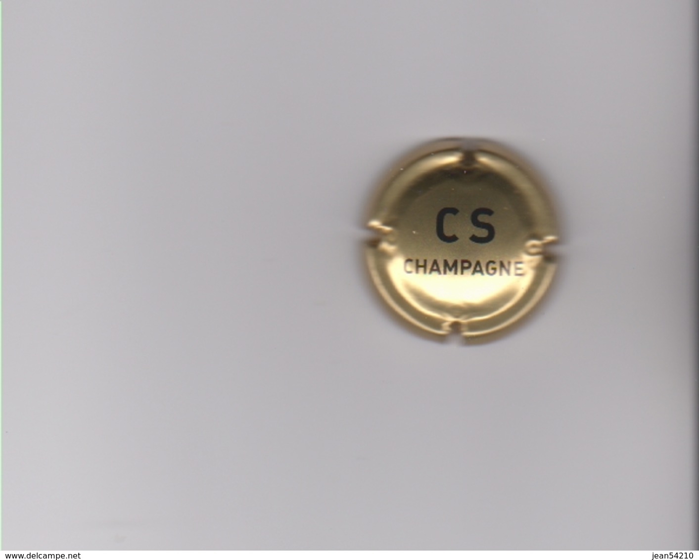 CAPSULE DE CHAMPAGNE "COMTE DE SENNEVAL" Or & Noir - Autres & Non Classés