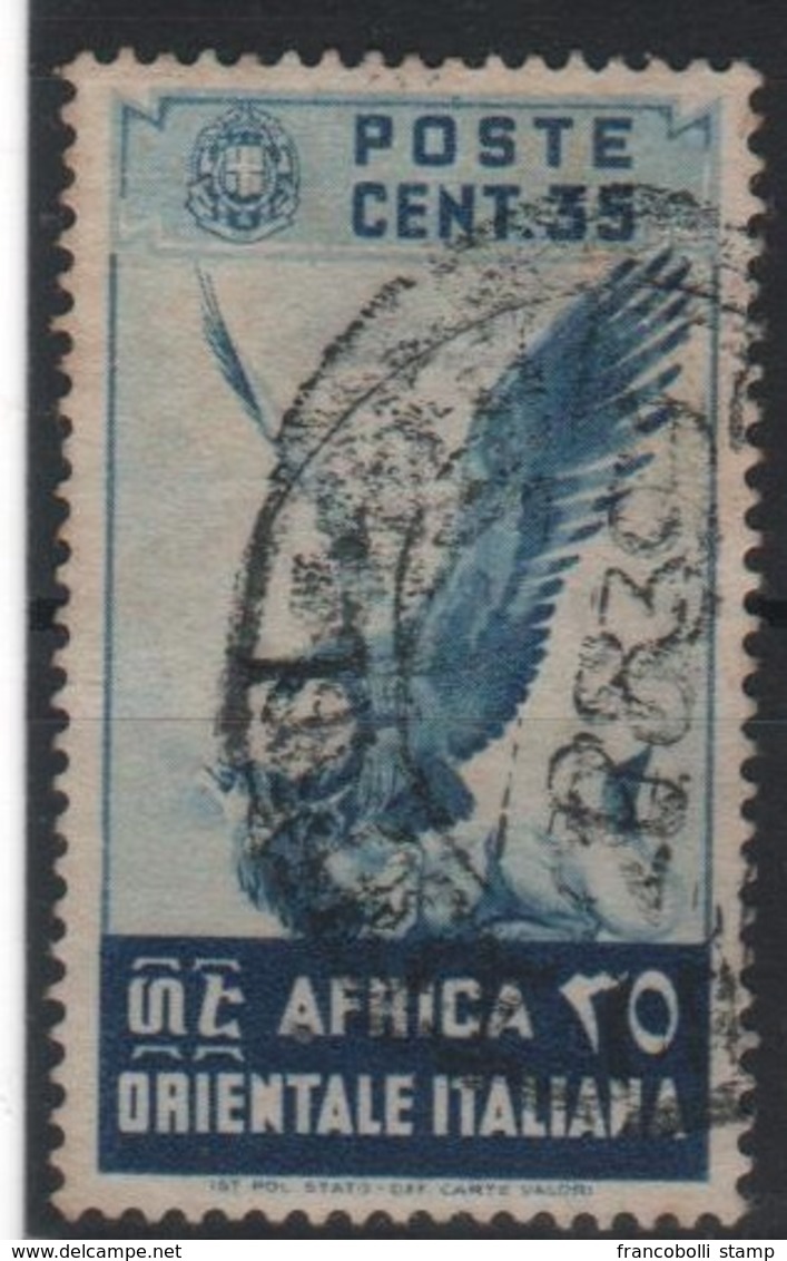 1938 AOI Soggetti Africani US - Africa Orientale Italiana