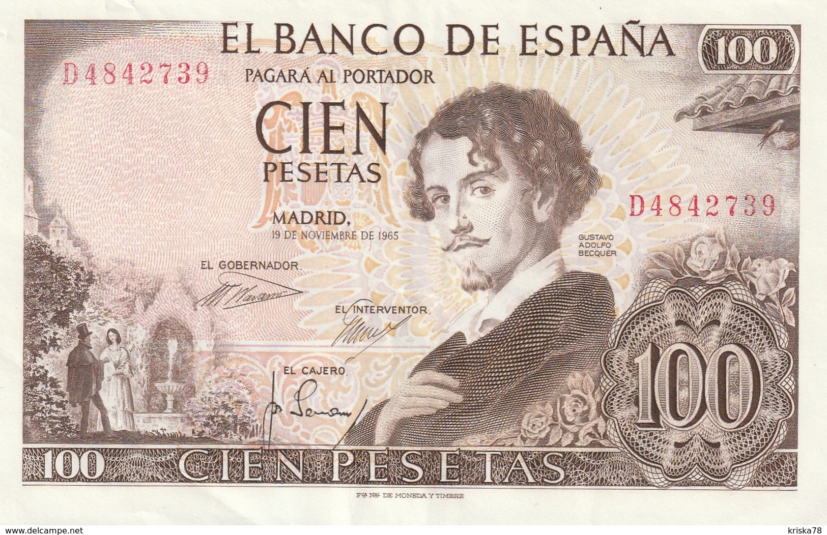 100 PESETAS - 100 Pesetas