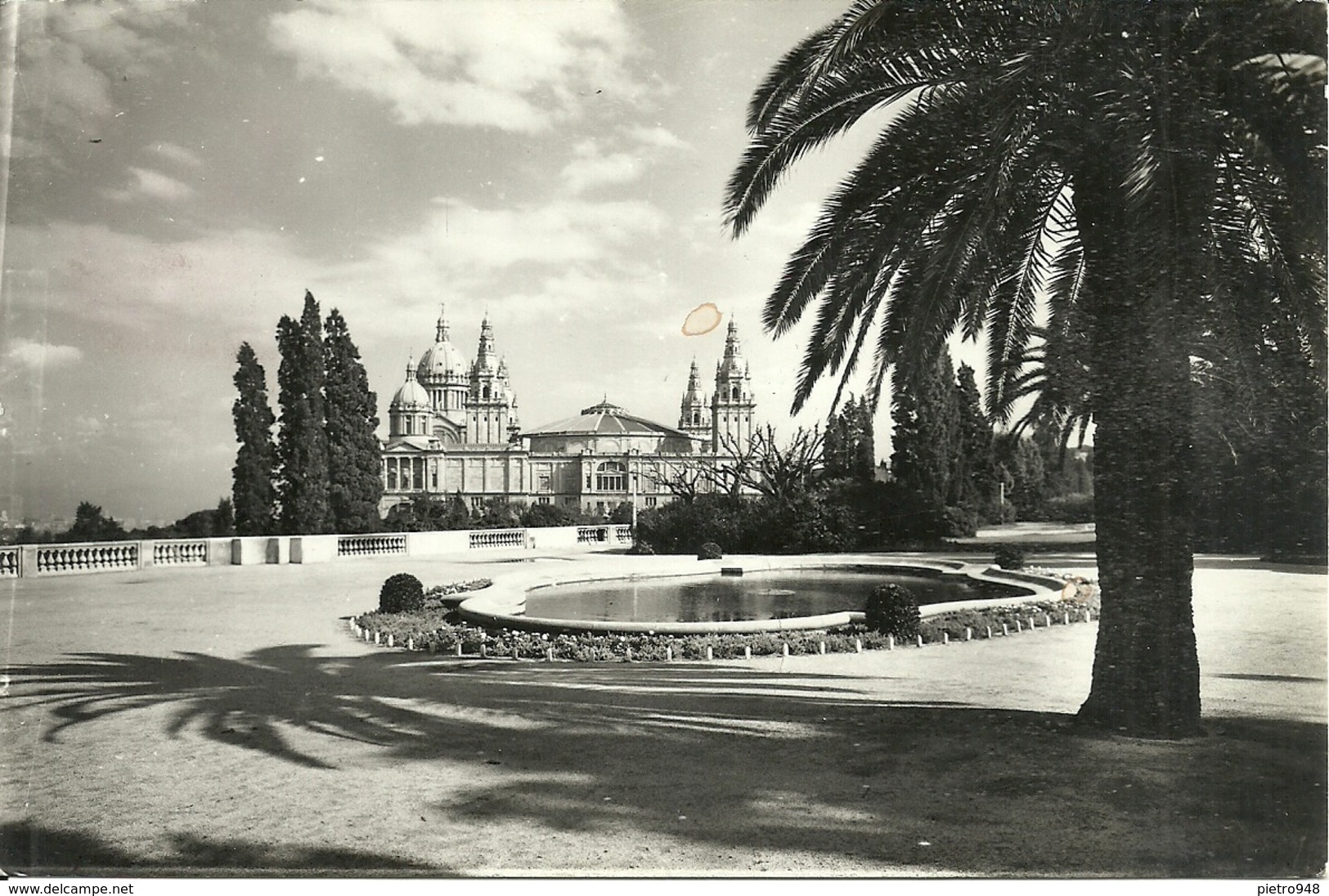 Barcelona (Cataluna, Spagna) Palacio Nacional, Palais Nacional, Nacional Palace, Palazzo Nacional - Barcelona