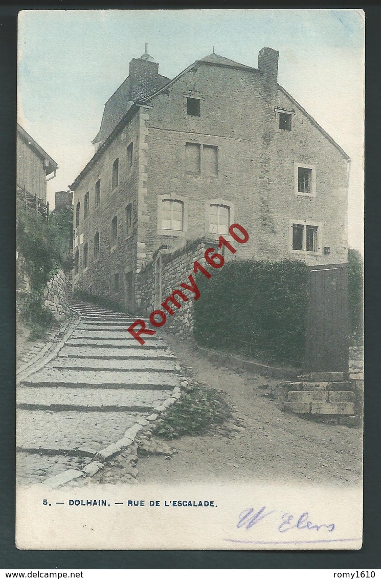 Dolhain - Rue De L'Escalade En Couleur. - Limbourg