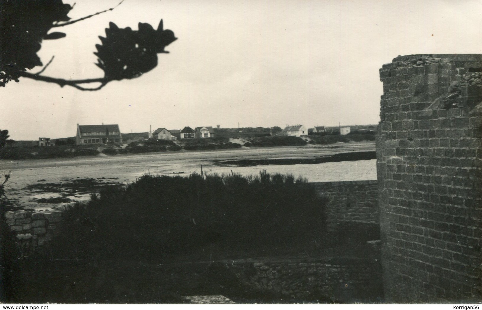 PLOEMEUR *** LE FORT BLOQUE *** EDITE PAR BLANCHARD DE GROIX *** CARTE PHOTO *** - Ploemeur