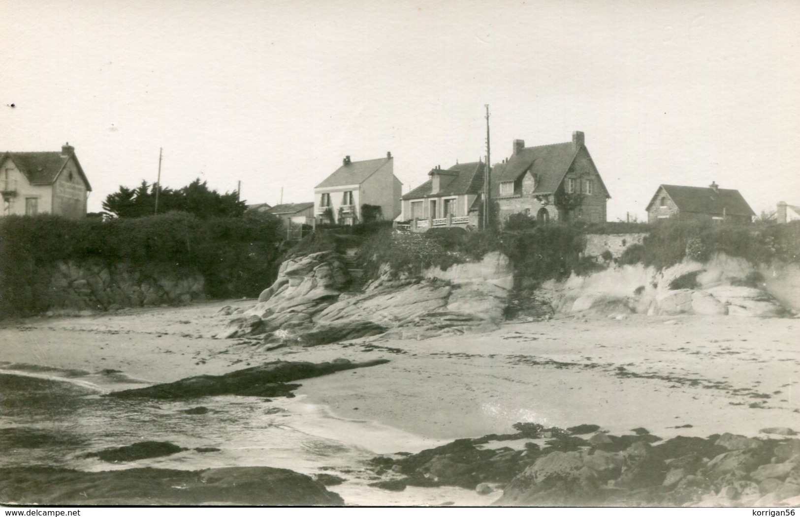 PLOEMEUR ***  PORT VRIL AU PERELO   *** EDITE PAR BLANCHARD DE GROIX *** CARTE PHOTO *** - Plömeur