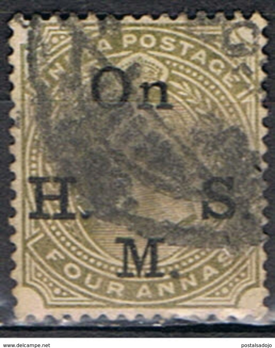 (INA 49) INDIA ANGLAISE // YVERT 43 TIMBRE SERVICE // 1902-09 - 1902-11 Roi Edouard VII