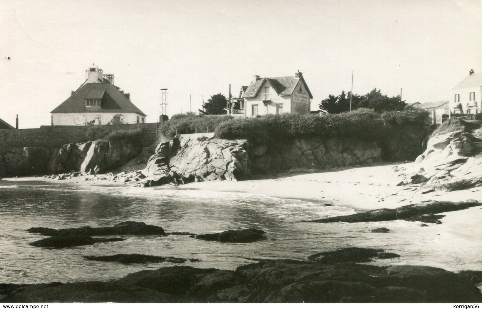 PLOEMEUR ***  LES VIVIERS AU PERELO   *** EDITE PAR BLANCHARD DE GROIX *** CARTE PHOTO *** - Plömeur