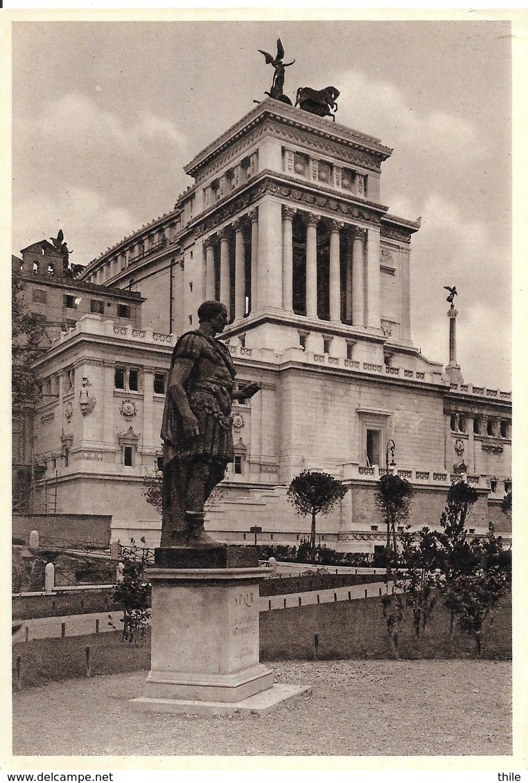 ROMA - Via Dell'Impero - Statua Di Giulio Cesare - Autres Monuments, édifices