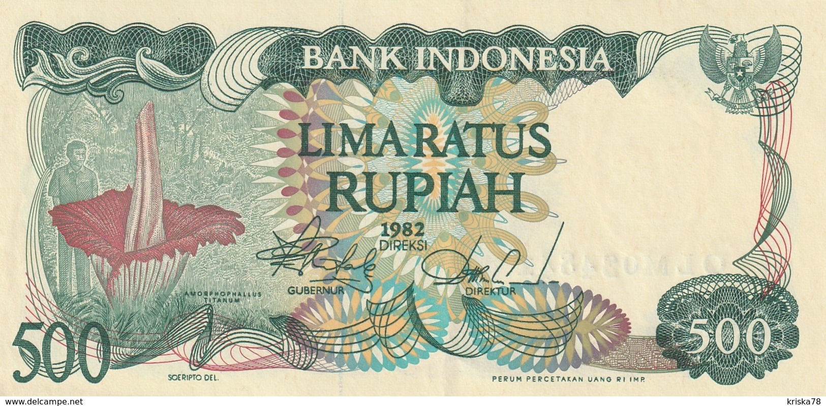 500 RUPIAH - Indonesië