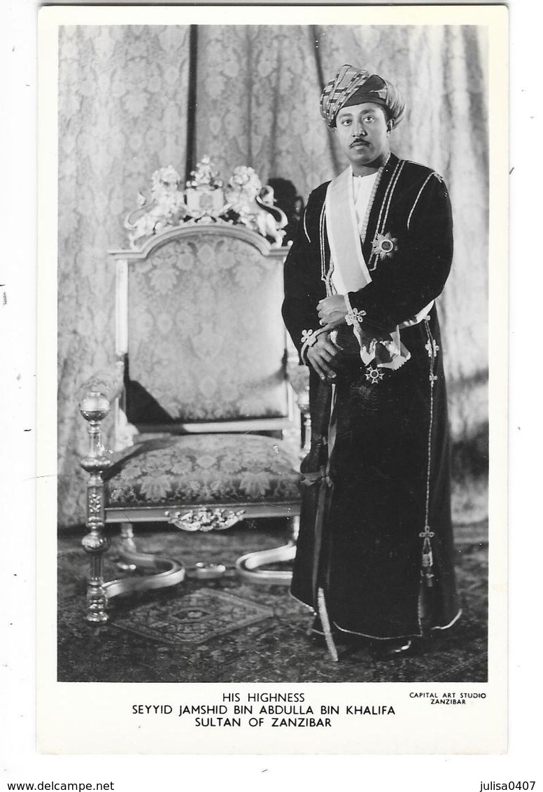 ZANZIBAR Sultan Seyyid Jamshid Bin Abdulla Bin Khalifa - Non Classés