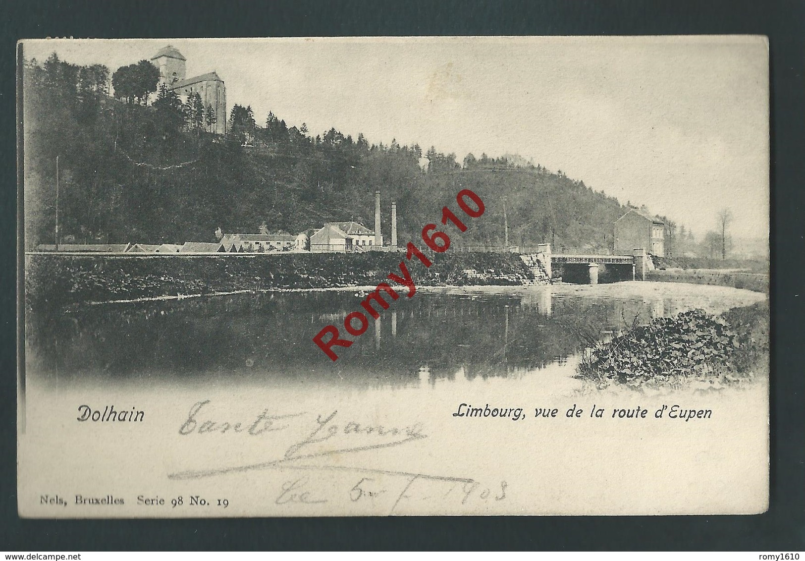 Dolhain - Limbourg, Vue De La Route D'Eupen. Nels Série 98 N°19 - Dison