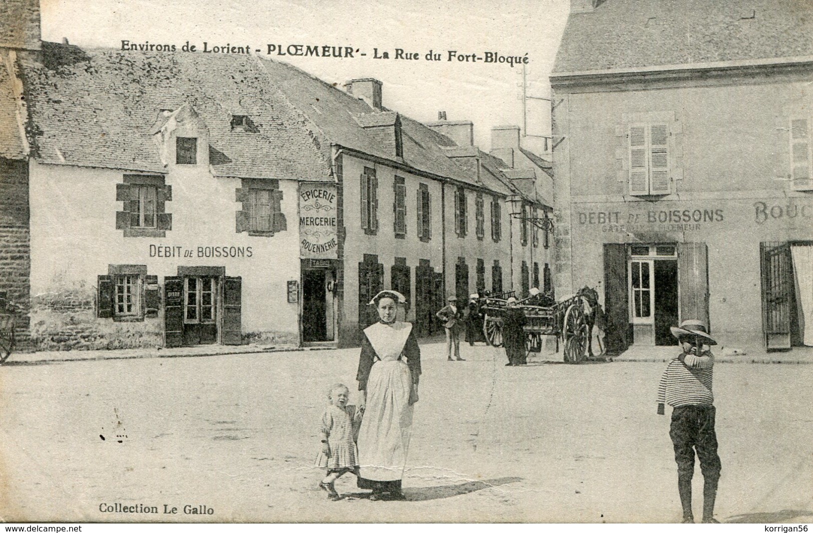 PLOEMEUR ***  UNE RUE    *** - Ploemeur